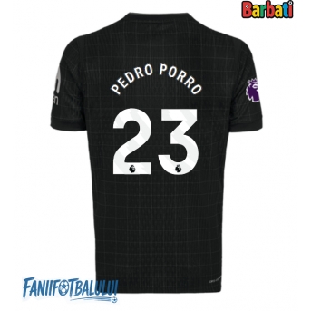 Tottenham Hotspur Pedro Porro #23 Tricou Fotbal Replică 2025-26 Barbati Deplasare